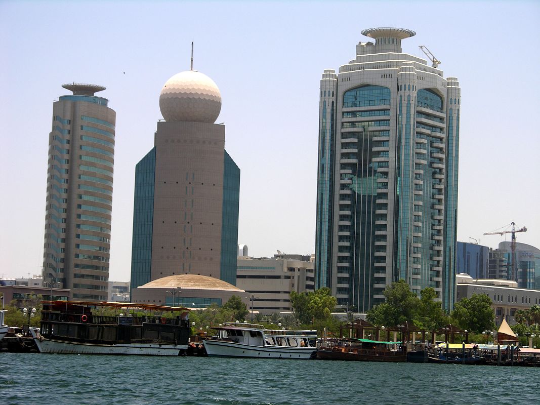 Dubai 04 07 Deira Etisalat Tower and Dubai Creek Tower